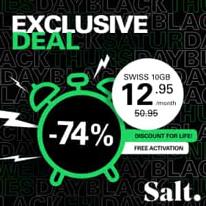 -74% off on Swiss 10GB mobile plan