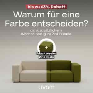 Bis zu 63% Rabatt auf modulare Sofas