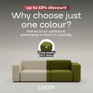 Up to 63% off modular sofas
