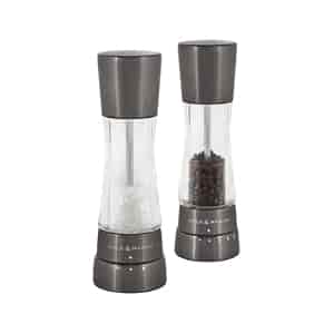 Cole &amp; Mason Derwent Salt &amp; pepper mill bundle iron grey