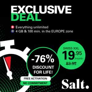 -76% off on Swiss XXL mobile plan