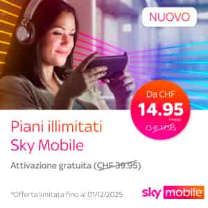-17% sulla tua offerta Sky Mobile