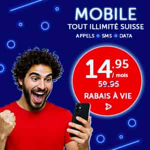 Rabais à vie MOBILE SWISS illimité