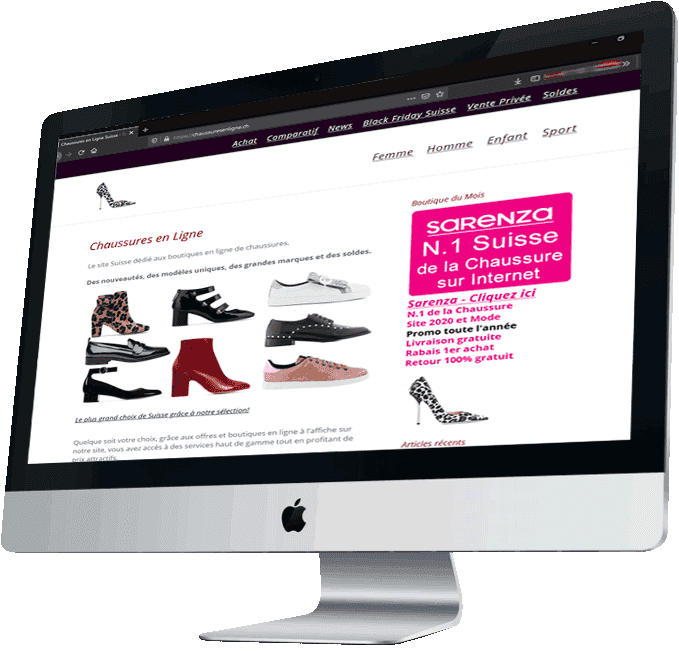 Chaussures en ligne