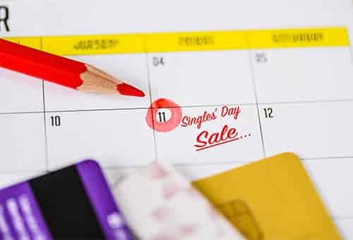 Single's Day datum in der Schweiz