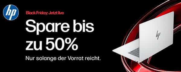 HP: Black Friday: Jetzt Nur solange der Vorrat reicht. Bis zu 50%