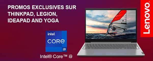 LENOVO: Économisez jusqu&#039;à 56% sur les PC idéal pour vous !