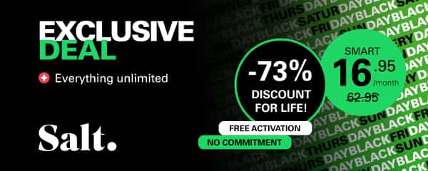 SALT: -73% off on Smart mobile plan