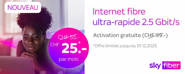 SKY: -55% sur ton abo Sky Fiber