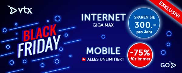 VTX: Tollen Rabatten auf Mobile- und Internet-Abos