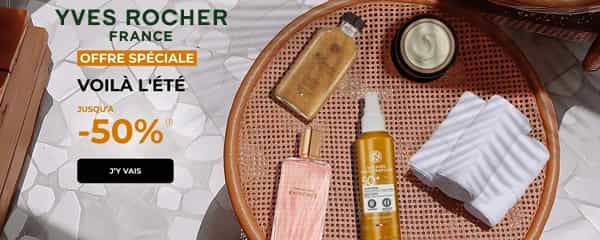 YVES ROCHER: Jusqu’à -50% sur vos essentiels d’été