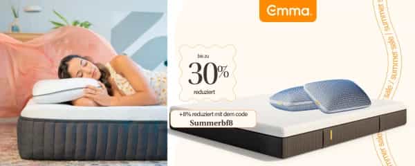 EMMA: 30% auf AirGrid® Produkte sparen, plus 8% Rabatt auf alles 