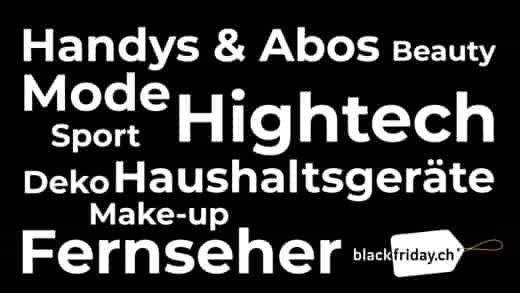 Black Friday Kategorien